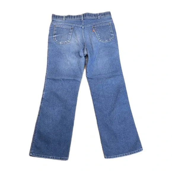 Vintage Levi's Orange Tab Jeans 1983 USA 34x29 Lightweight Denim Men - Picture 2 of 12